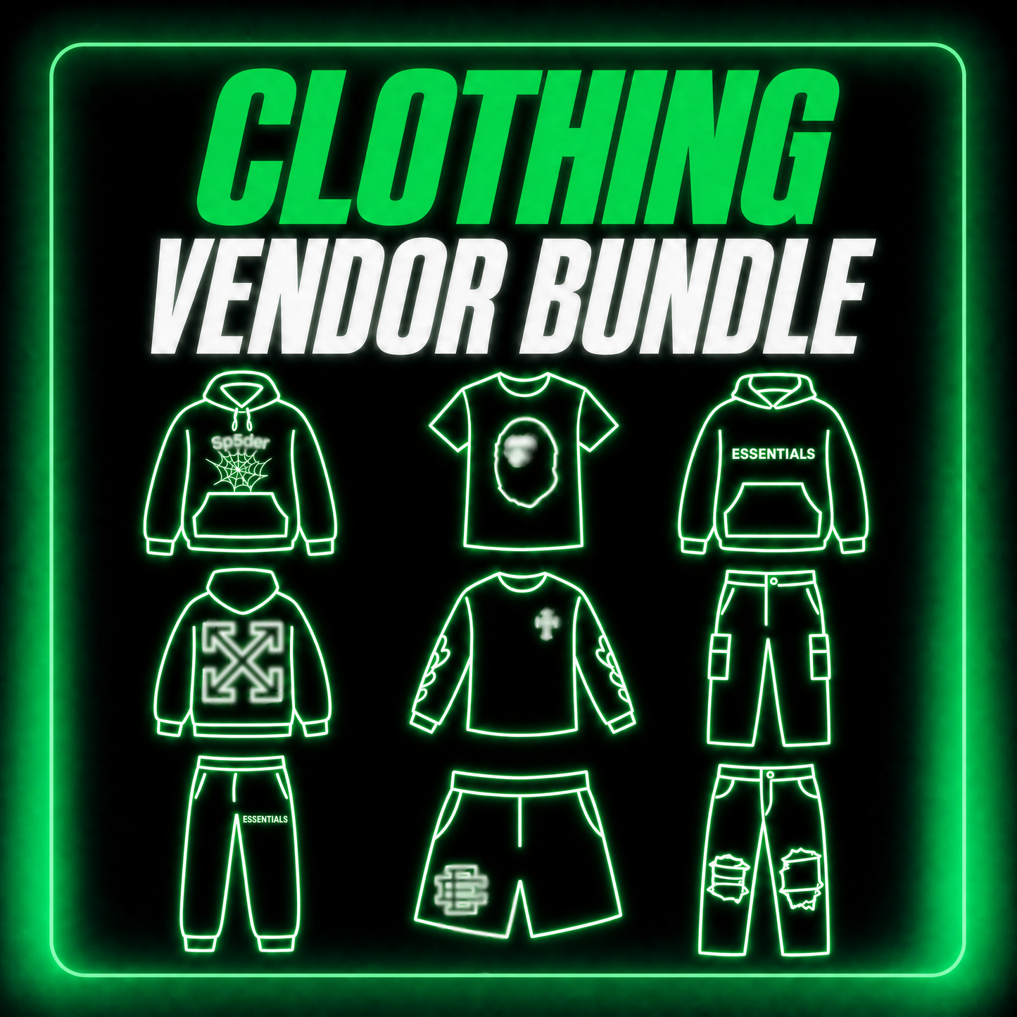 CLOTHING VENDOR BUNDLE
